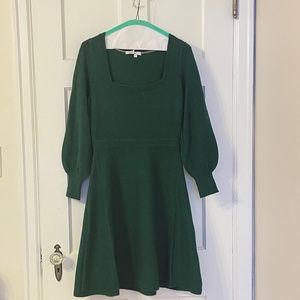 NWT Boden Square Neck Knitted Dress